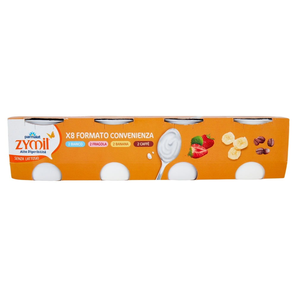 Yogurt Senza Lattosio Zymili Alta Digeribilità, 8x125 g